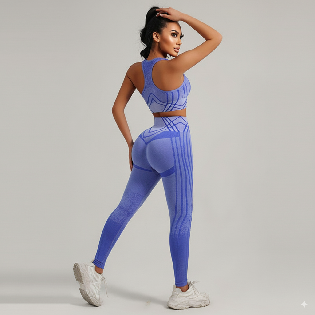 GymSet Graffio 2 pz Top + Leggings