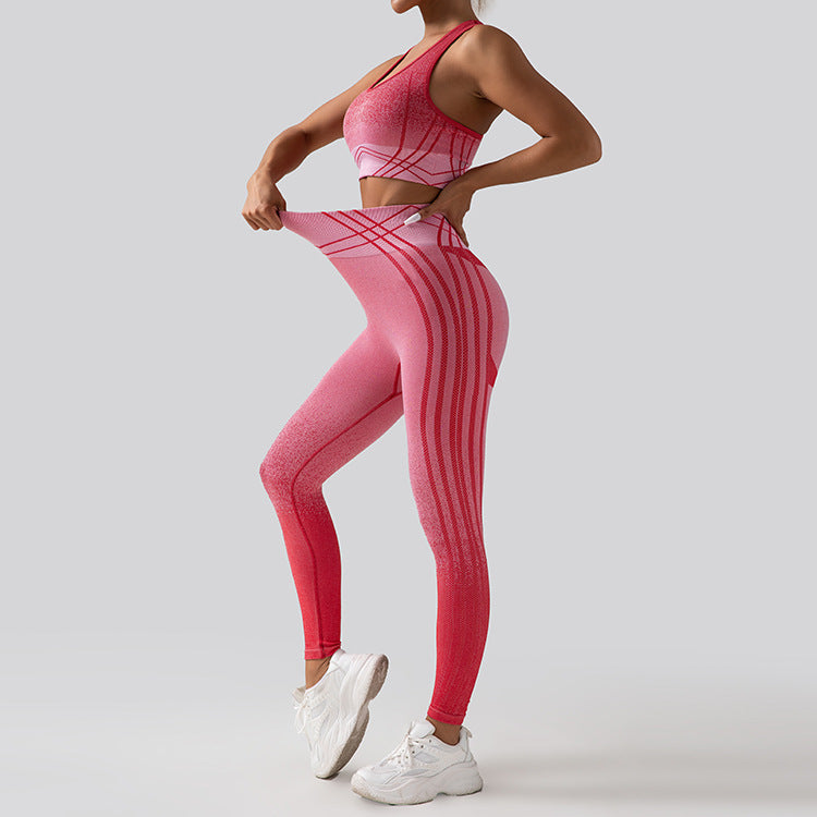 GymSet Graffio 2 pz Top + Leggings