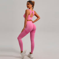 UpSil® GymSet 2tlg. Push-up Leggings + Oberteil