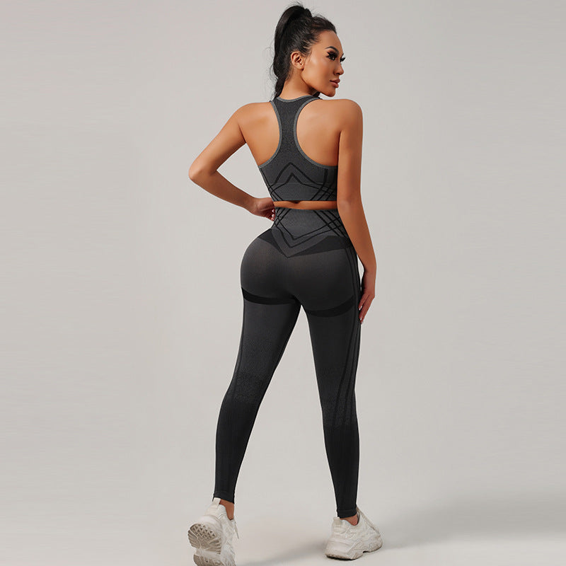 GymSet Graffio 2 pz Top + Leggings