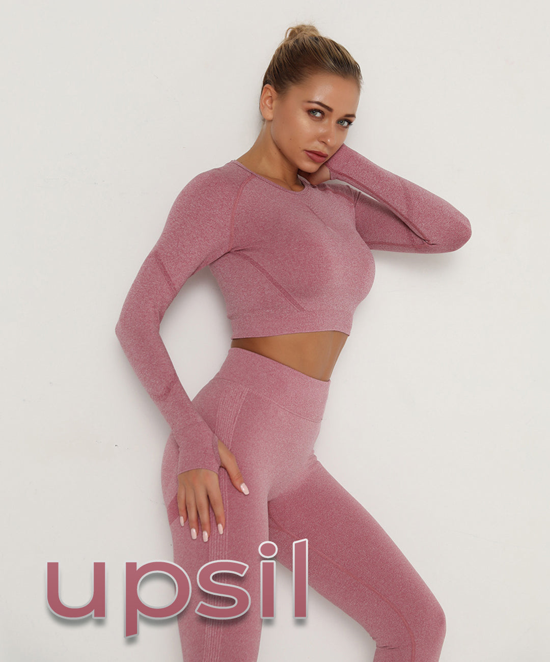 GymSet 2 pz Manica lunga + Leggings