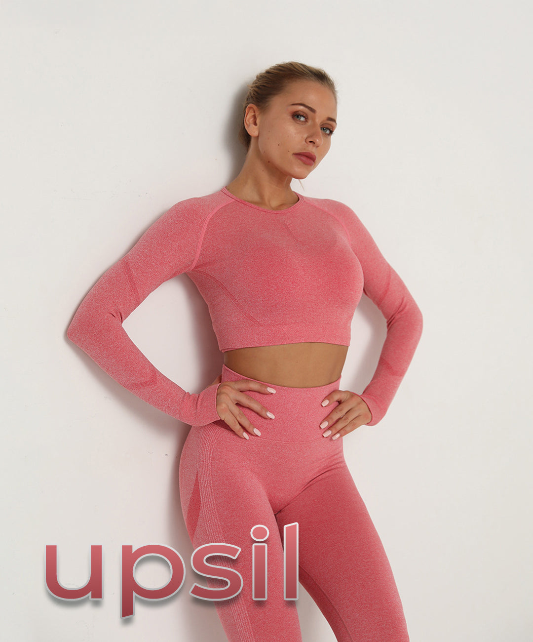 GymSet 2 pz Manica lunga + Leggings