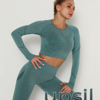 GymSet 2 Stück Langarm + Leggings